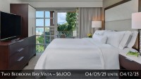 Two Bedroom Bay Vista - $6,495!
